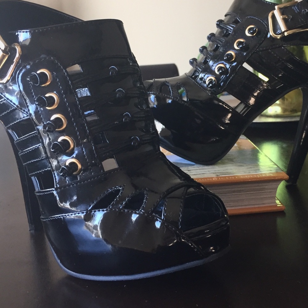 Black heels
